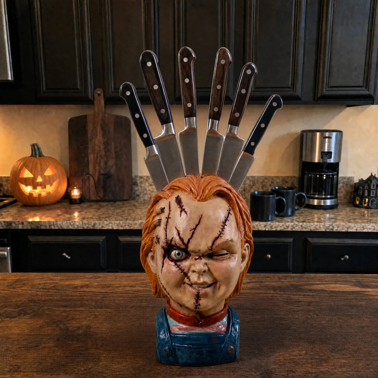 Halloween Knife Blocks